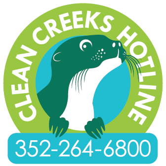 Clean Creeks Hotline 352-264-6800